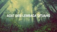 Adat Diisi Lembaga Dituang