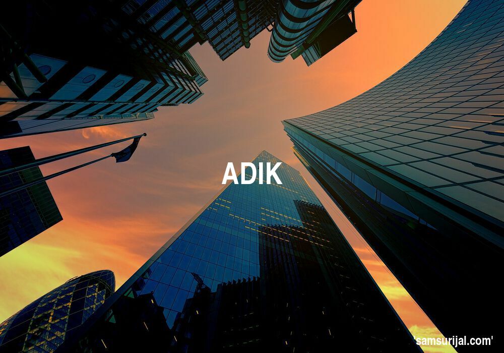 Arti Adik