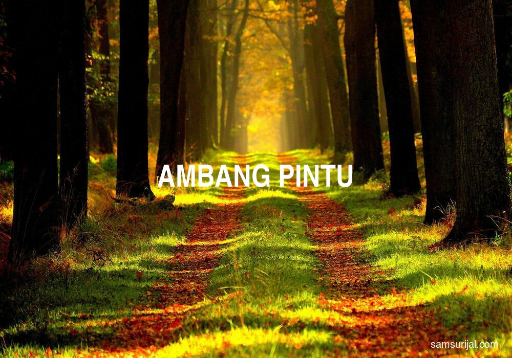 Arti Ambang Pintu