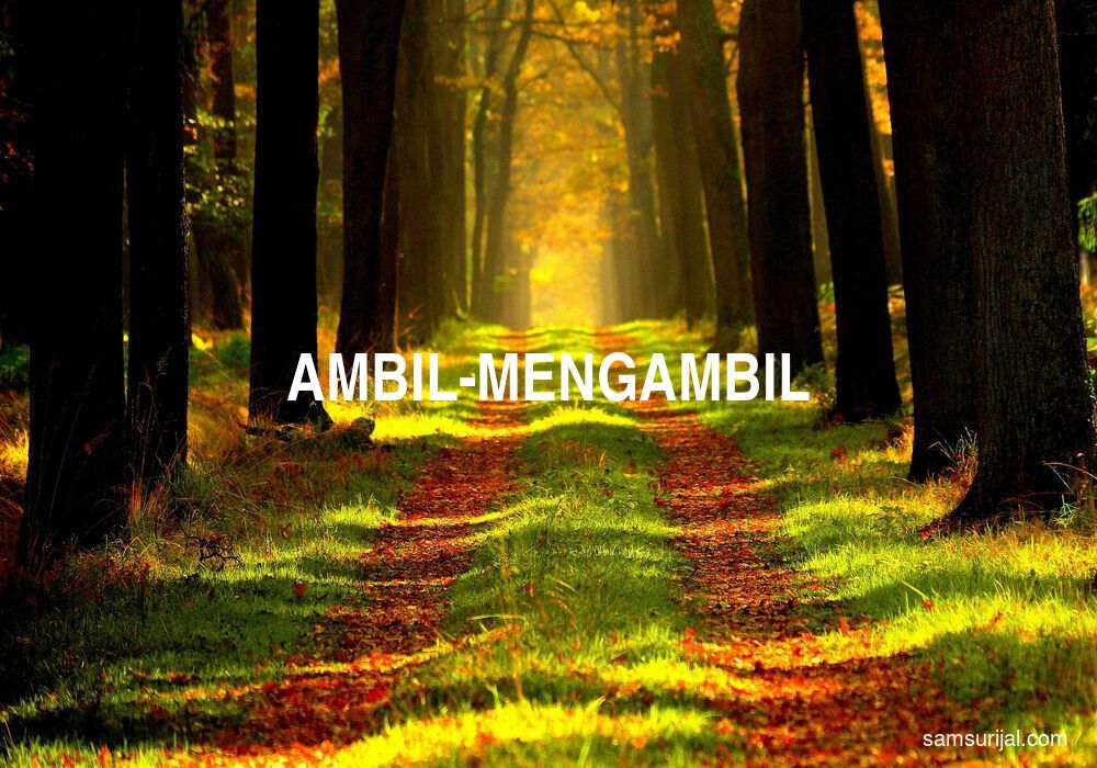 Arti Ambil Mengambil