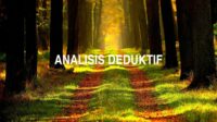 Analisis Deduktif