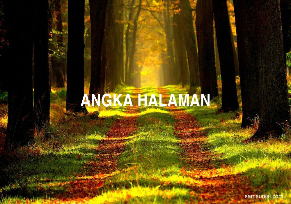 Arti Angka Halaman