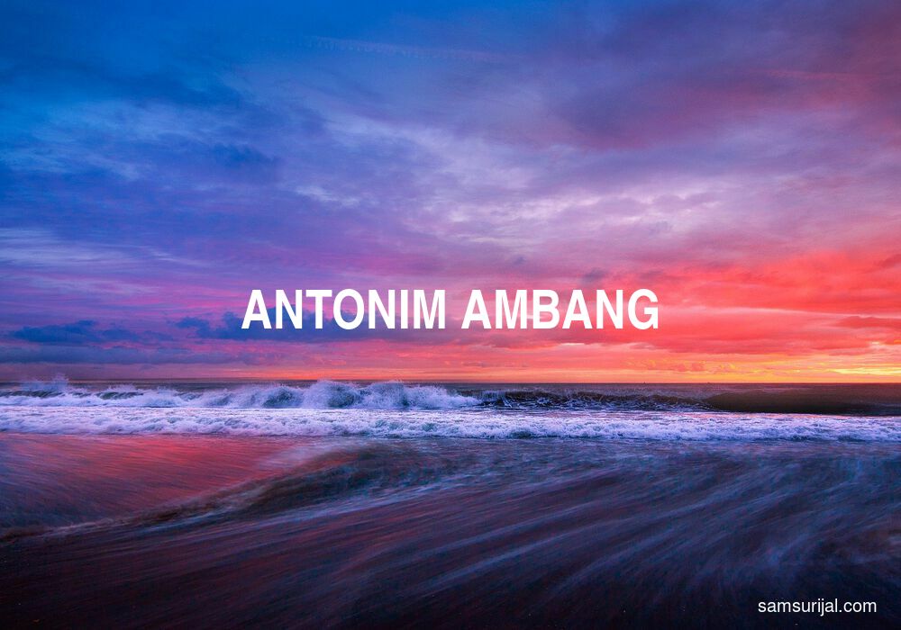 Antonim Ambang