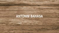 Antonim Bahasa