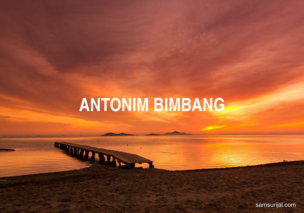 Antonim Bimbang