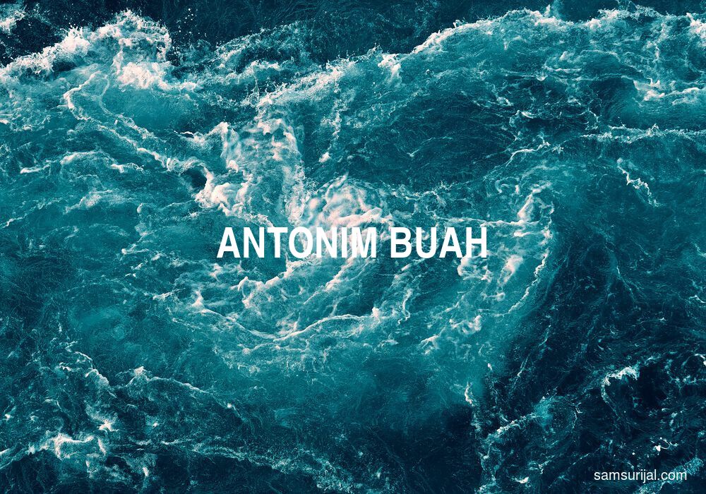 Antonim Buah