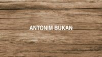 Antonim Bukan