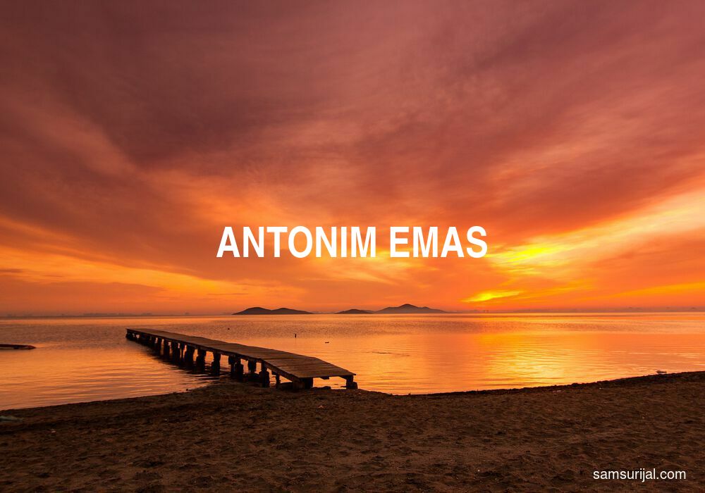 Antonim Emas