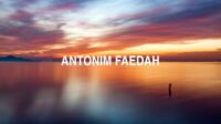 Antonim Faedah