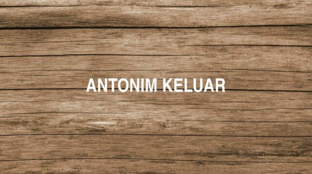 Antonim Keluar