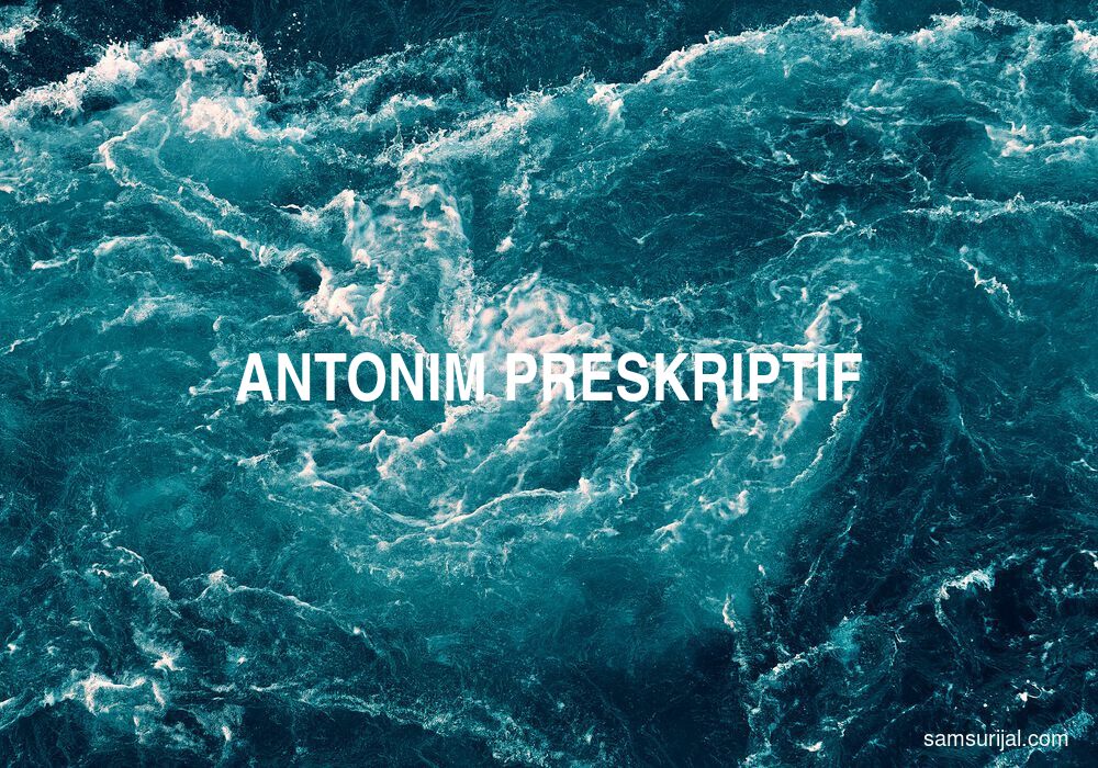Antonim Preskriptif