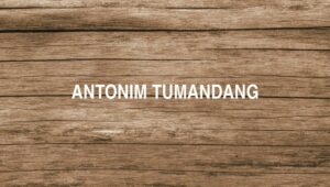 Antonim Tumandang