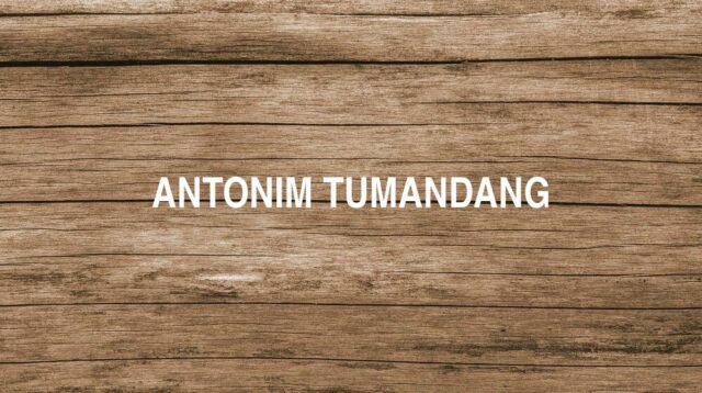 Antonim Tumandang