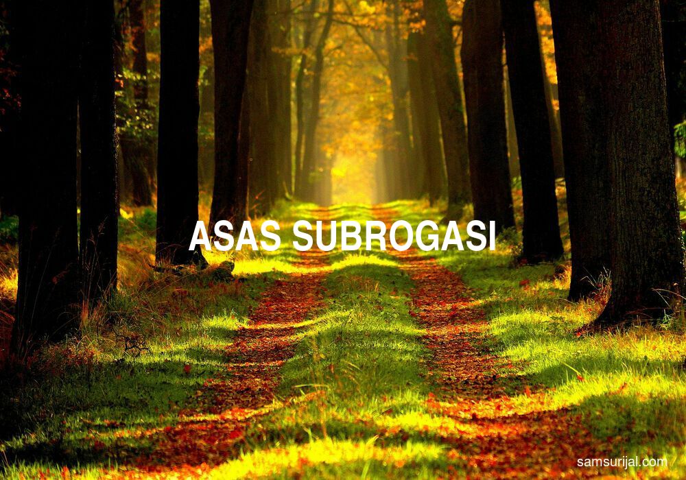 Arti Asas Subrogasi