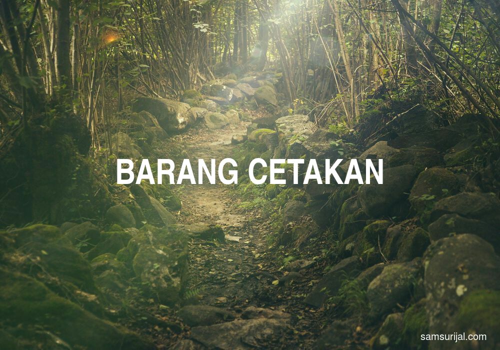 Arti Barang Cetakan