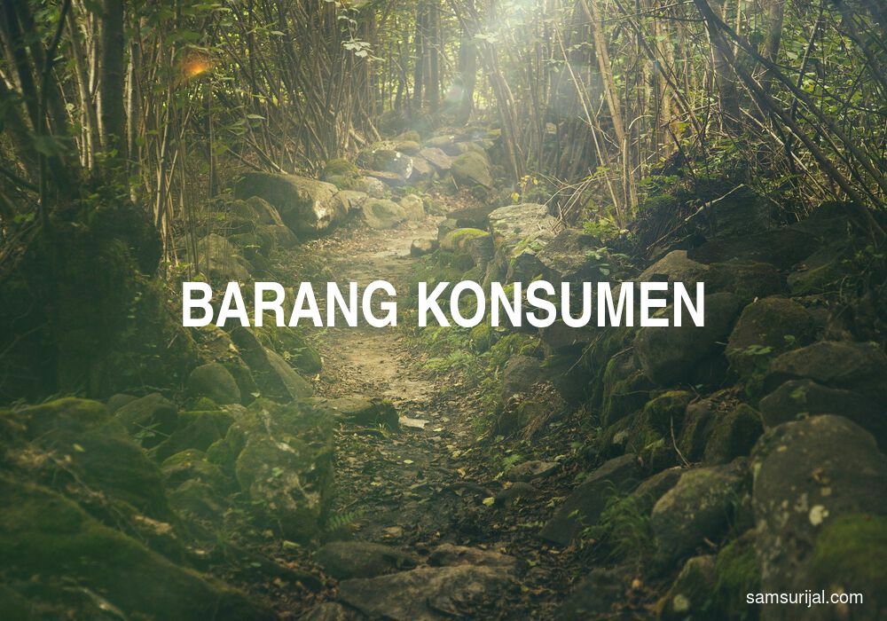 Arti Barang Konsumen