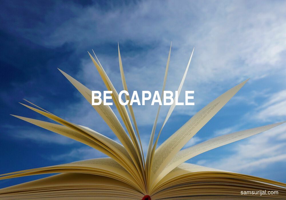 Arti Be Capable