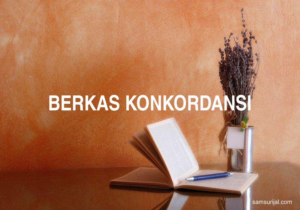 Arti Berkas Konkordansi