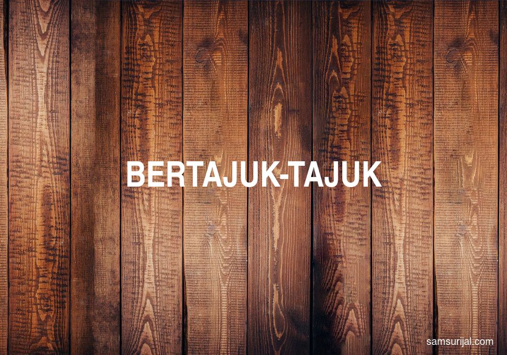 Arti Bertajuk Tajuk