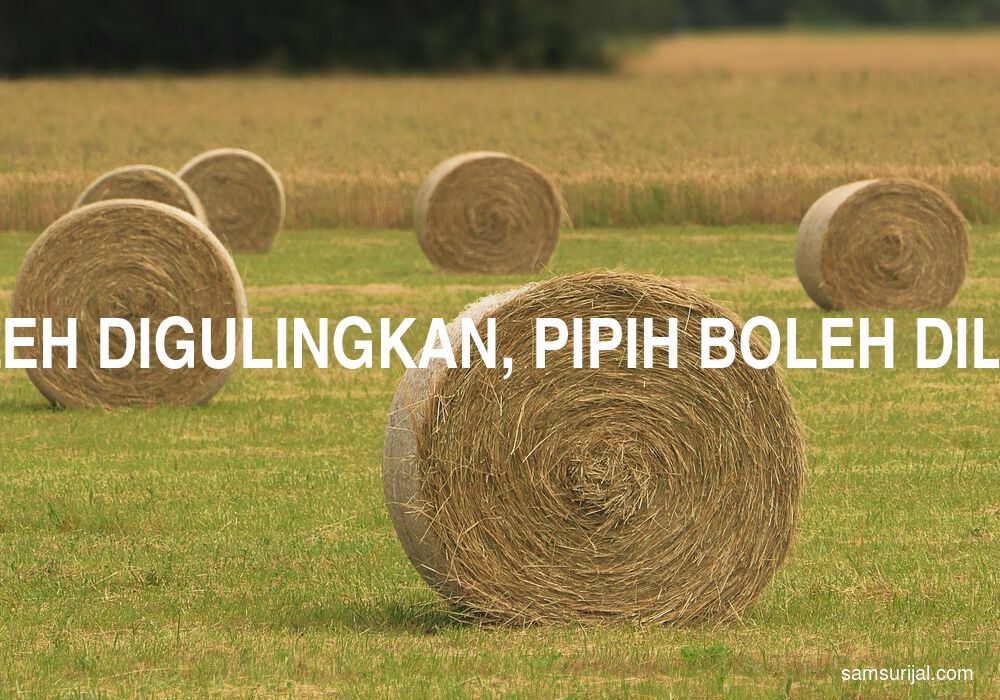 Arti Bulat Boleh Digulingkan Pipih Boleh Dilayangkan