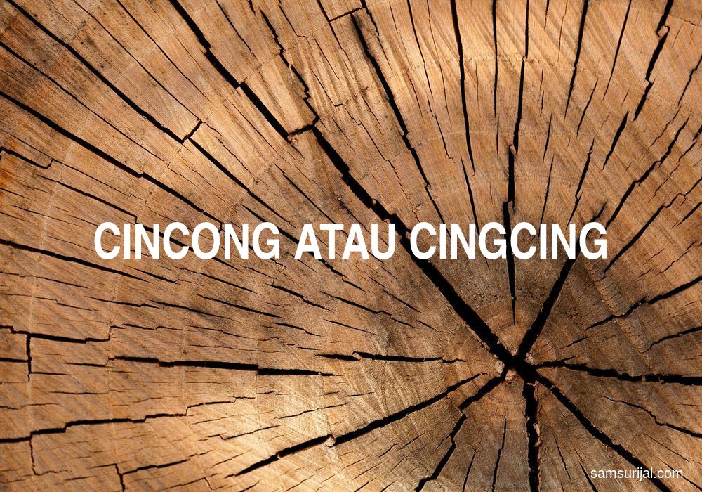Penulisan Cincong Atau Cingcing