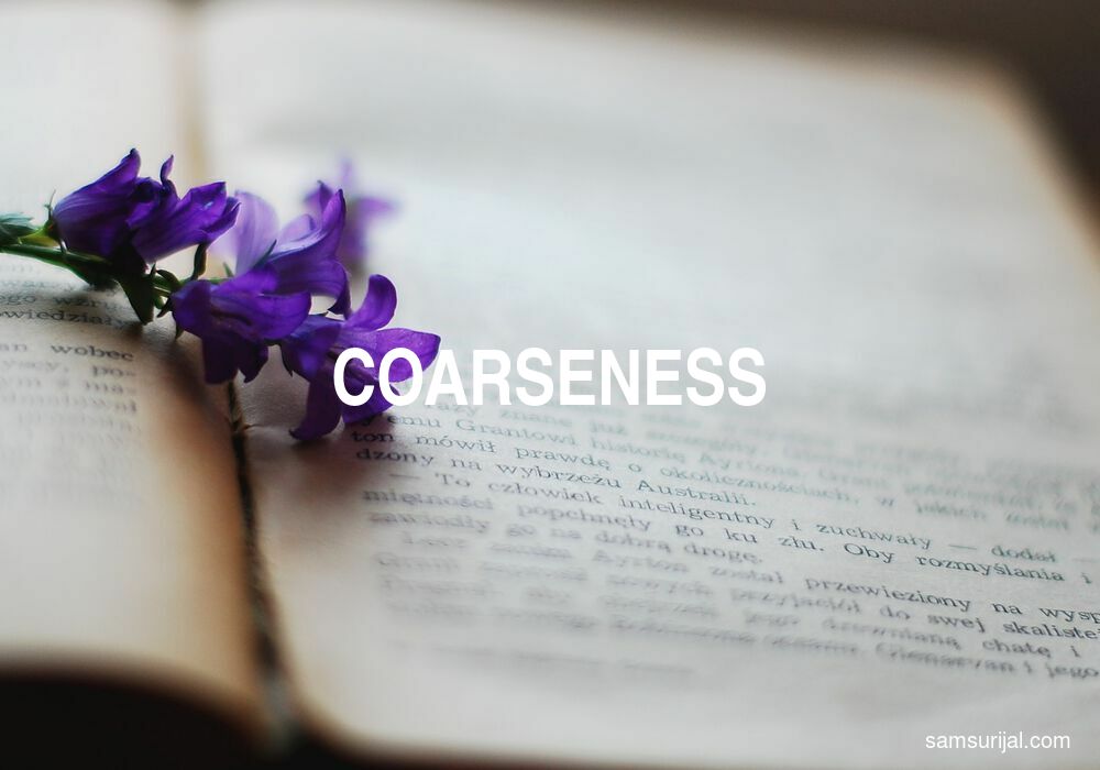 Arti Coarseness