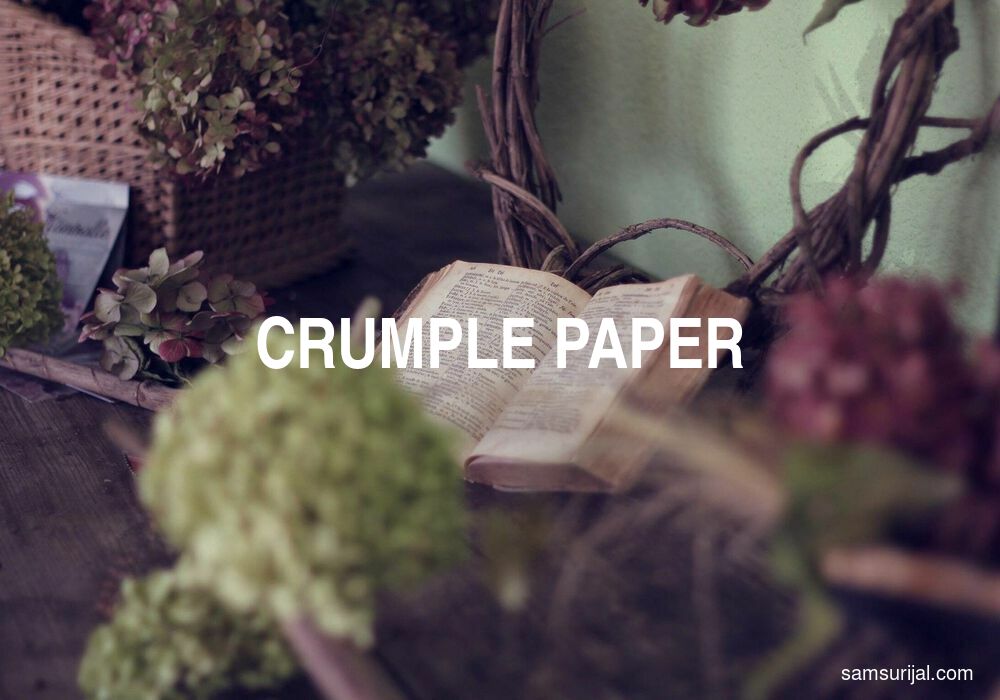 Arti Crumple Paper