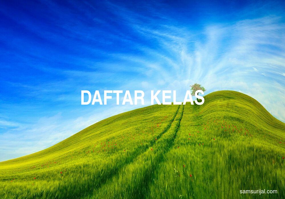 Arti Daftar Kelas