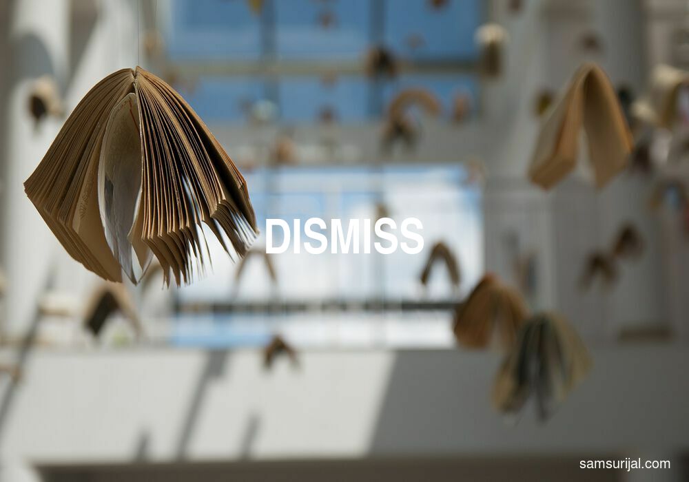 Arti Dismiss