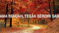 Duduk Sama Rendah, Tegak Berdiri Sama Tinggi