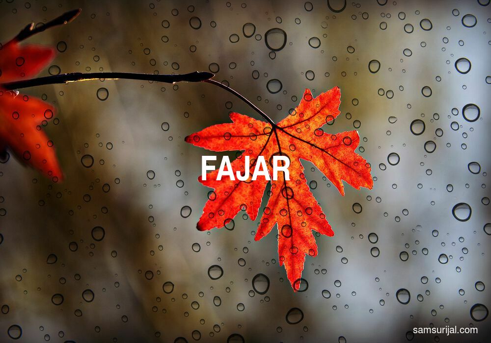 Arti Fajar