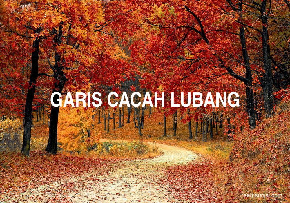 Arti Garis Cacah Lubang