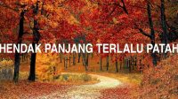 Hendak Panjang Terlalu Patah