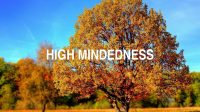 High Mindedness