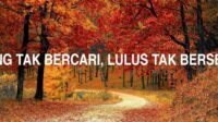 Hilang Tak Bercari, Lulus Tak Berselami