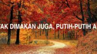 Hitam, hitam tahi minyak dimakan juga, putih-Putih ampas kelapa dibuang