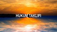 Hukum Taklifi