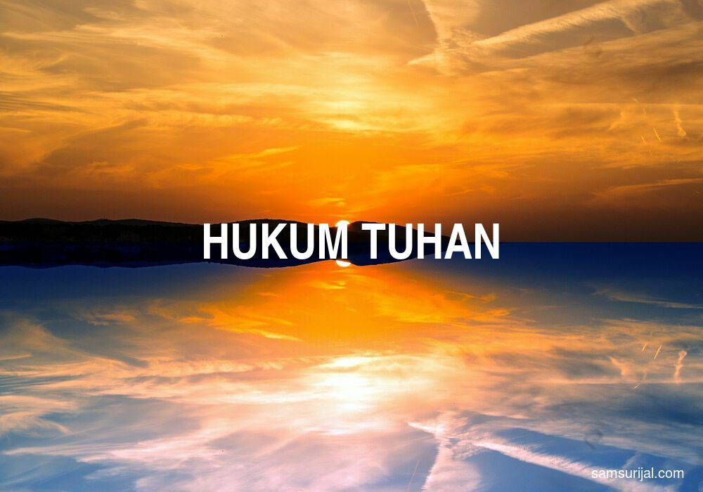 Arti Hukum Tuhan