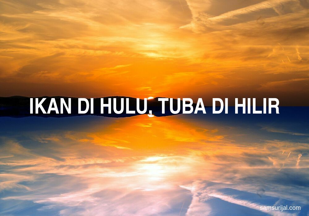 Arti Ikan Di Hulu Tuba Di Hilir