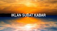 Iklan Surat Kabar