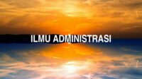 Ilmu Administrasi