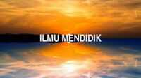 Ilmu Mendidik