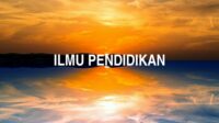 Ilmu Pendidikan