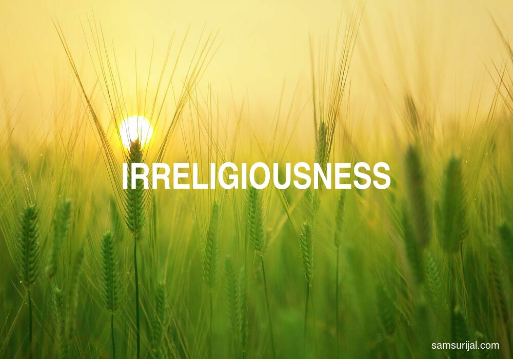 Arti Irreligiousness