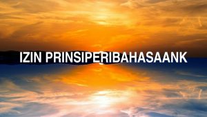 Izin Prinsiperibahasaank