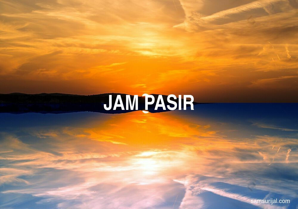 Arti Jam Pasir