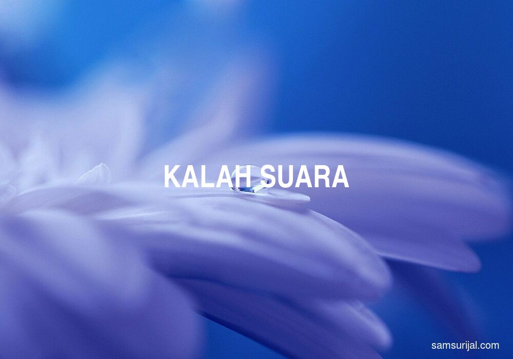 Arti Kalah Suara