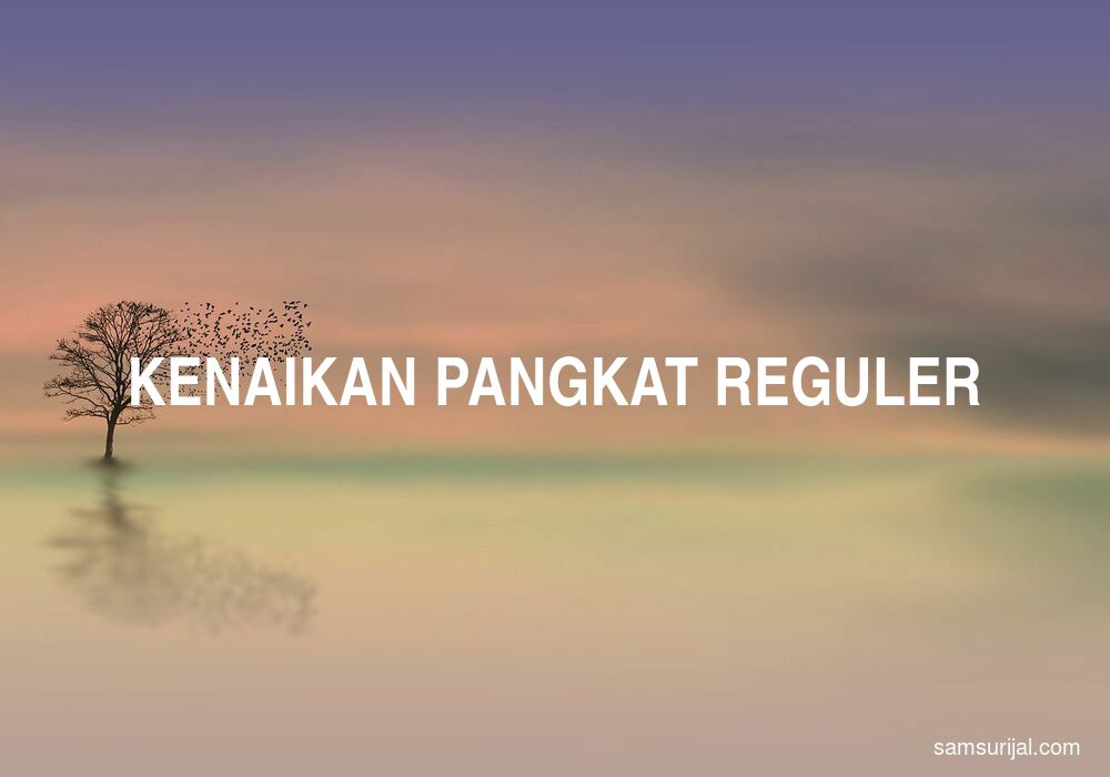 Arti Kenaikan Pangkat Reguler