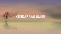 Kendaraan Umum