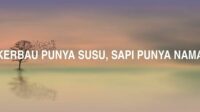 Kerbau Punya Susu, Sapi Punya Nama